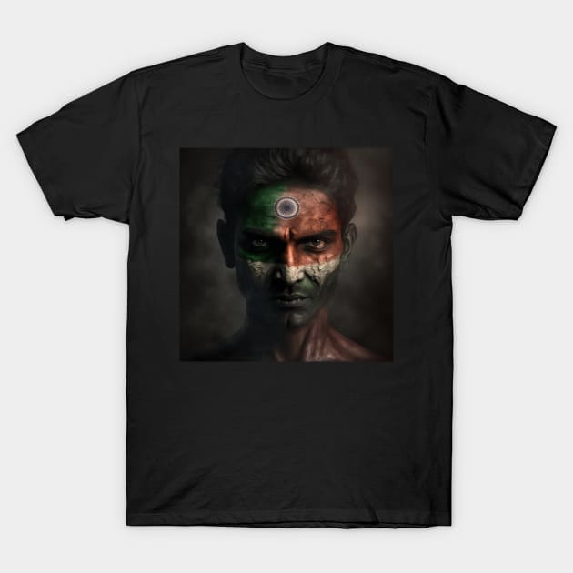 India: From Hero to Villain in One Epic T-Shirt T-Shirt by HappysSpace